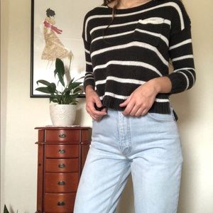 American Eagle Striped Sweater